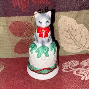 Vintage 1989 Schmid  Gordon Fraser Cat Ornament Bell